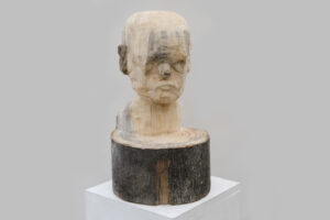 Head of an old man | Holz, Kettensäge